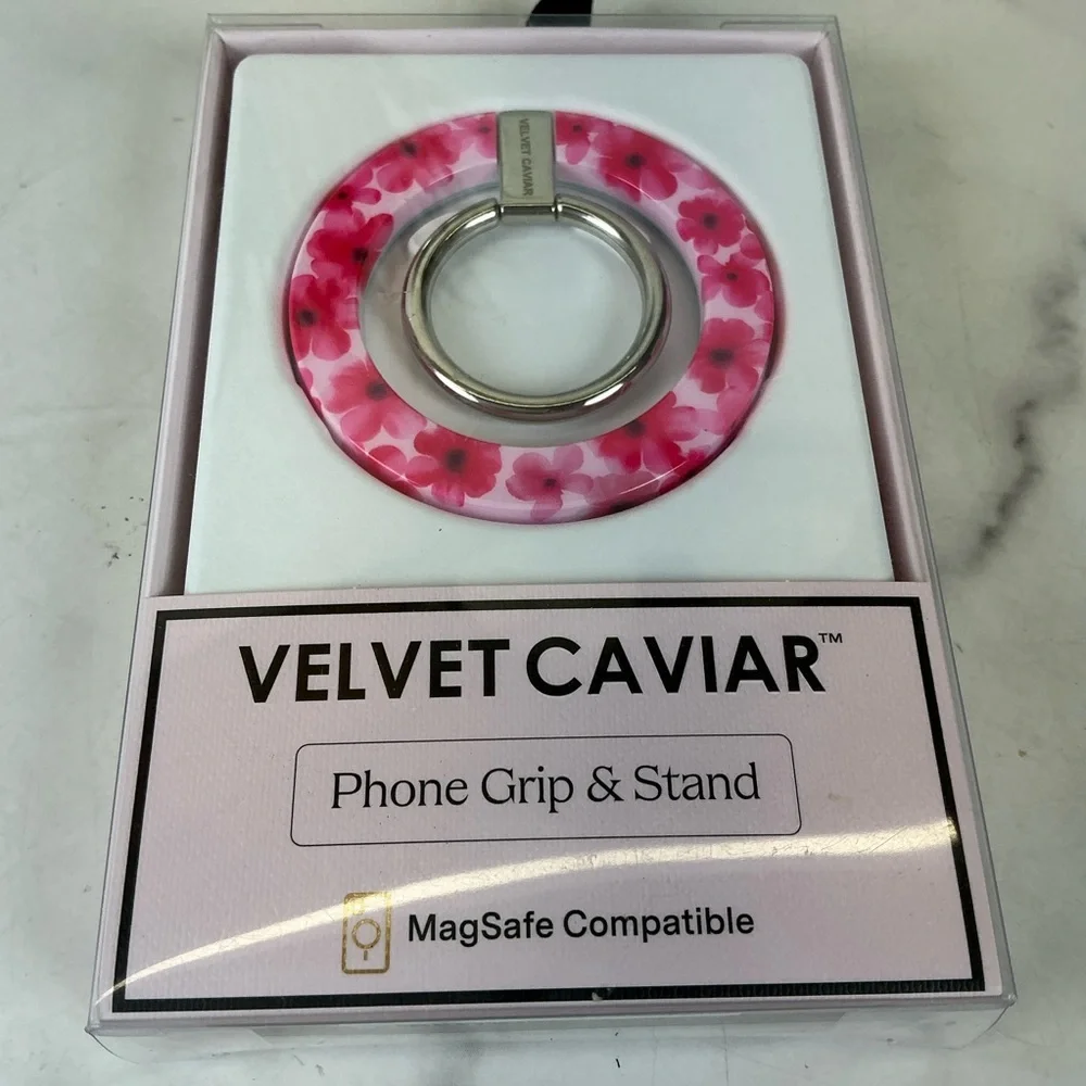 iPhone 16 Pro Max Phone Case Velvet Caviar Pink Blossom floral Case with Grip‎